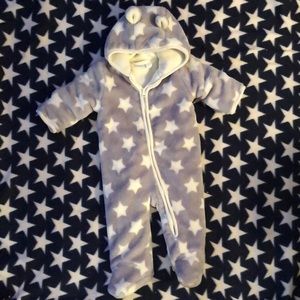 3-6 month hooded snowsuit!